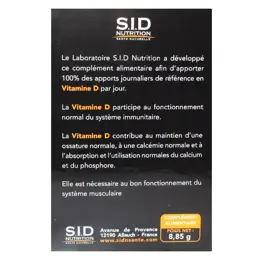 SID Nutrition Vitamine D 30 gélules