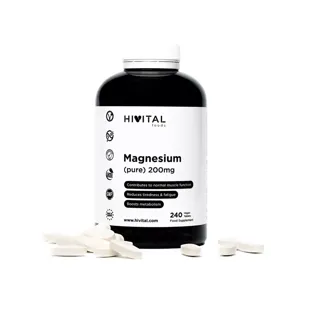 Hivital Pure Magnesium 200mg 240 Tablets