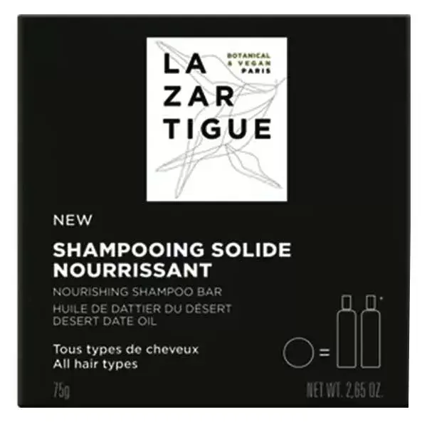 Lazartigue Nourishing Solid Shampoo 75g