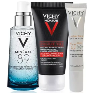 Vichy Homme Routine-Männerpflegeprotokoll