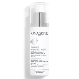 Onagrine White Perfection Crème Unifiante Anti-Tâches SPF15 40ml