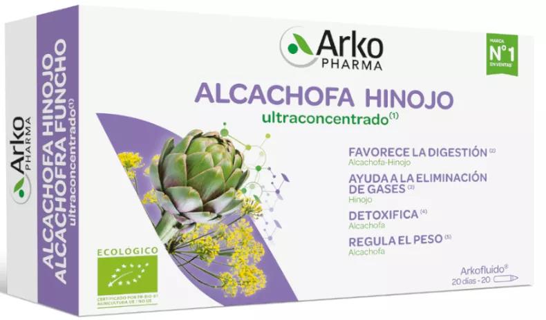 Arko Alcachofra-Funcho BIO 20 Ampolas