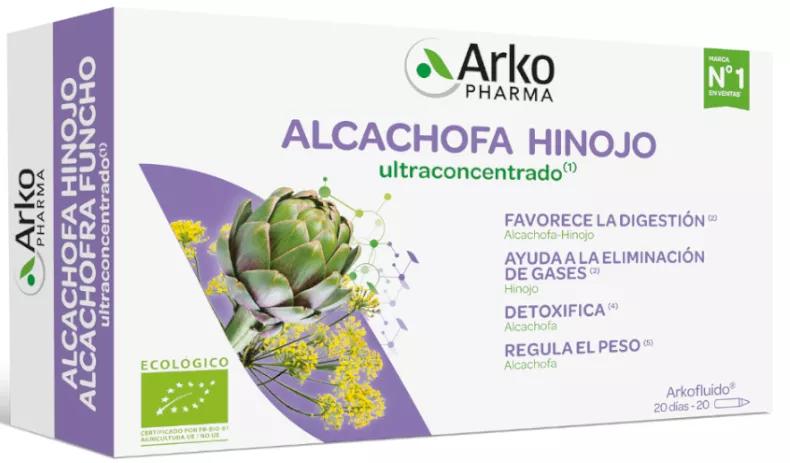 Arko Artichaut-Fenouil 20 ampoules