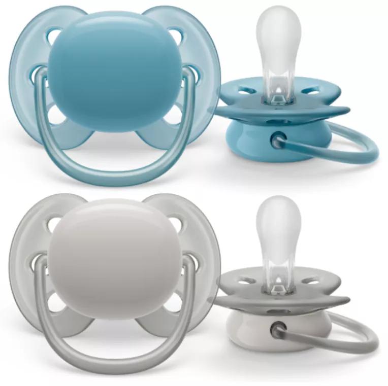 Philips Avent Ultra Soft Pacifiers Child 6-18m 2 units