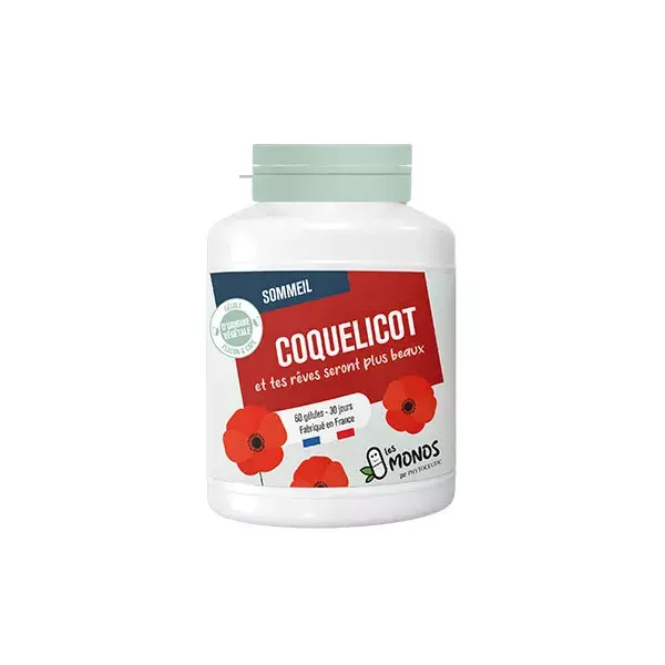 Phytoceutic Les Monos Coquelicot , Sommeil, 60 gélules