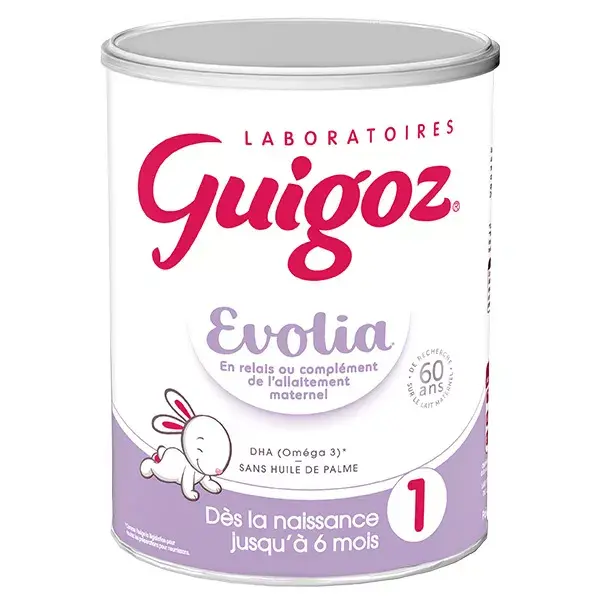 Guigoz Evolia A2 Latte da 0 a 6 mesi 800g