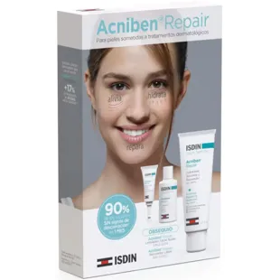 Isdin Acniben Repair Gel-Creme 40 ml + Geschenke