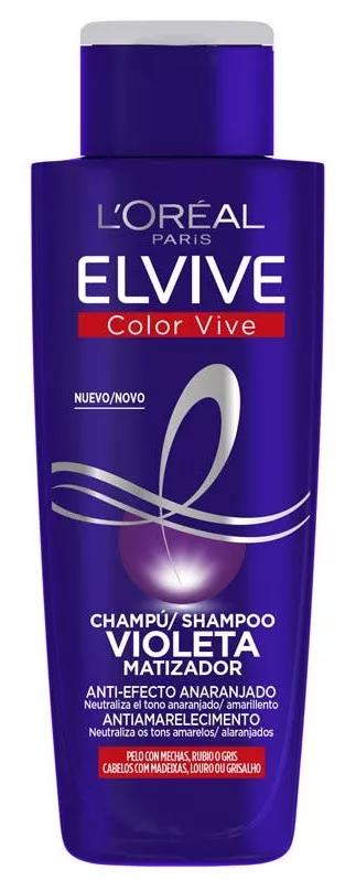 L'Oréal Elvive Color Vive Champú Violeta Matizador 200 ml