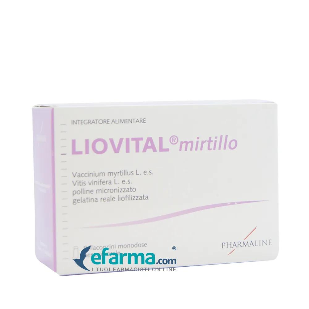 Liovital Mirtillo Integratore 8 Flaconcini 10 ml