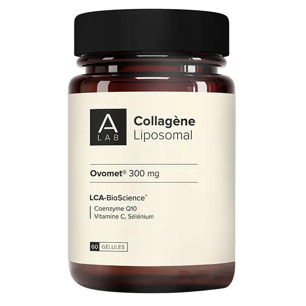 A-Lab Colágeno Liposomal 300 mg - Antienvejecimiento, Hidratación, Articulaciones - 60 cápsulas