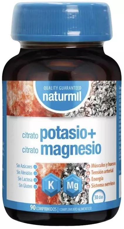 Naturmil Citrat K + Citrat Mg 90 Tabletten