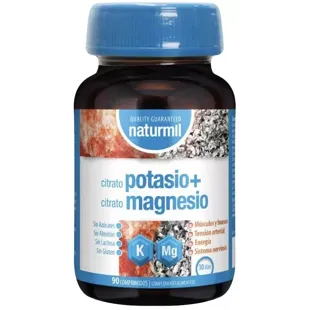 Naturmil Citrate K + Citrate Mg 90 Tablets