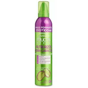 Garnier Fructis Espuma Hidra Rizos 5 Acciones 300 ml
