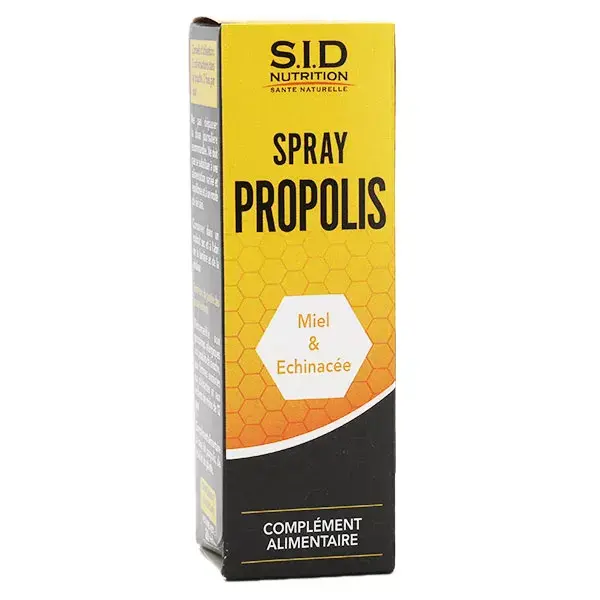 SID Nutrition Santé Tonique Spray Propolis 20ml