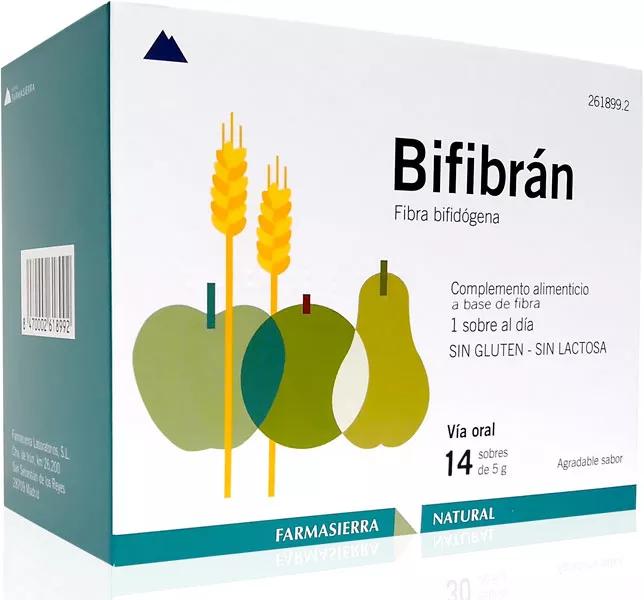 Farmasierra Natural Bifibran Fibra 5 g 14 Saquetas