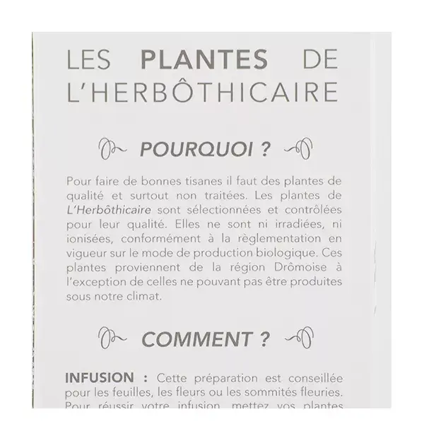 L'Herbôthicaire Tisane Bruyère Bio 60g