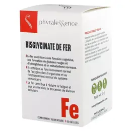 Phytalessence Bisglycinate de Fer 60 gélules