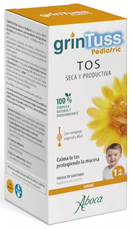 Aboca Grintuss Hoestsiroop voor kinderen 180 gr