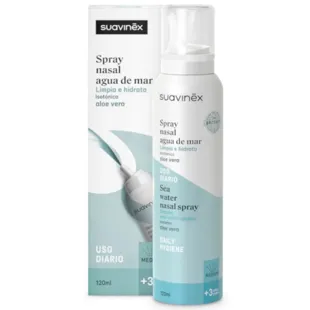 Suavinex Spray Nasal Isotónico con Aloe Vera +3 Años 120 ml