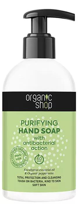 Organic Shop Sabão de Mãos Purificante Ação Higienizante 500 ml
