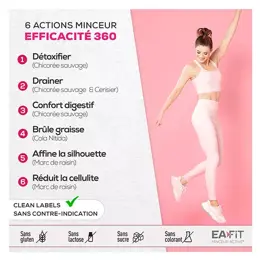 EAFIT Minceur 360 Drink - Draineur & Brûleur  - 500 ml - Goüt Ananas