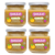 Smileat Organic Raspberry and Peach Jar + 6m 4x130 gr