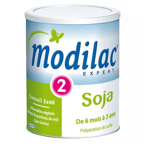 Modilac soy milk 2nd age 900g