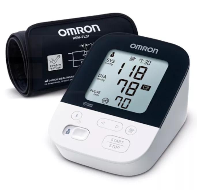 Omron Arm-Blutdruckmessgerät M4 INT IT HEM-7155T-EBK