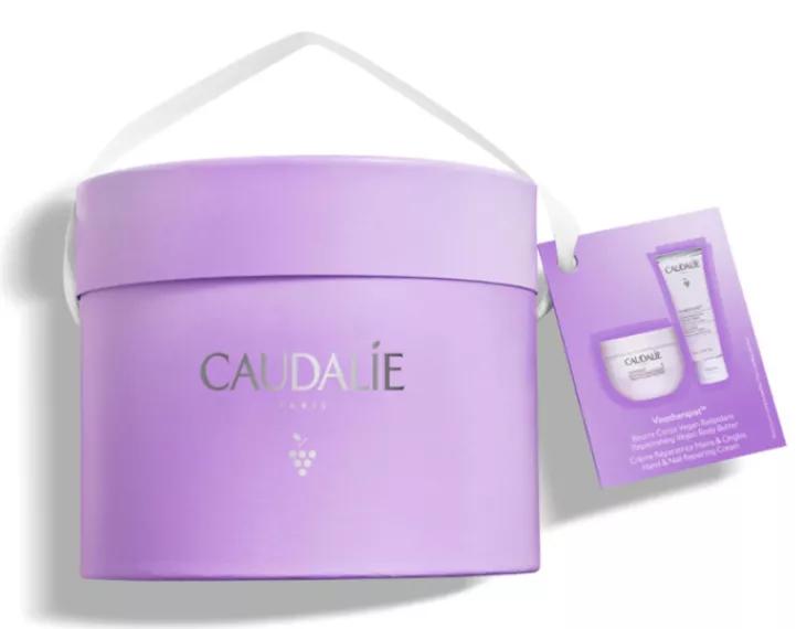 Caudalie Vinothérapeute Beurre Corporel Vegan 250 ml + Crème Mains et Ongles 75 ml