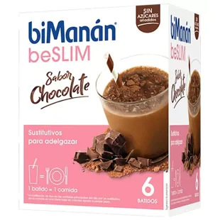 Bimanan Be Slim Schokoladenshake 6 Umschläge