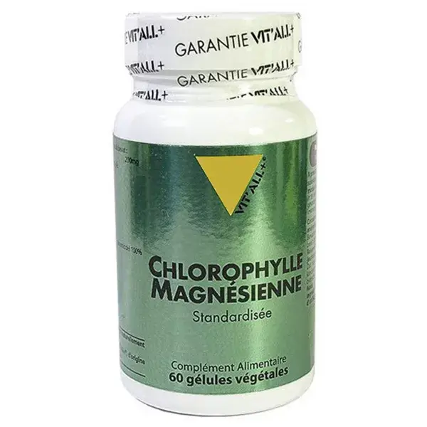 Vit'all+ Chlorophylle Magnésienne 60 gélules végétales