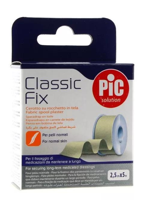 PIC Solution Fita Adesiva Classic Fix Tela Branco 2,5cmx5m