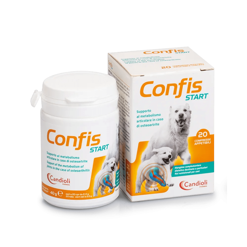 Confis Start Cani Supporto Metabolismo delle Articolazioni 20 Compresse