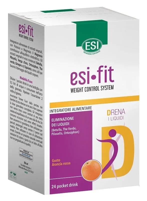 Esi Fit  Drena Liquidi Integratore Drenante 24 Pocket Drink