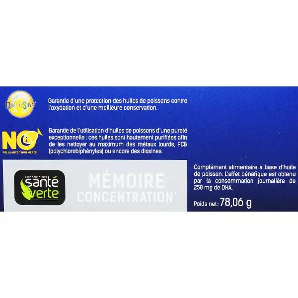 Santé Verte Oméga3 1000mg de DHA 60 cápsulas