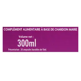 Superdiet Chardon Marie Bio 20 ampoules