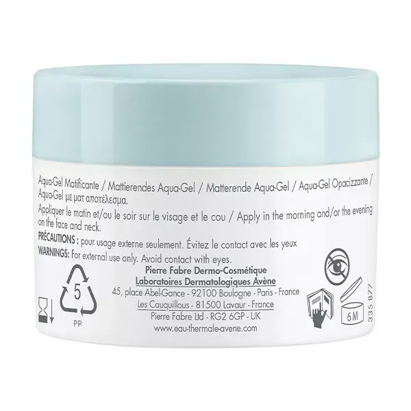 Avene Cleanance Aqua-Gel Matifiant 50ml