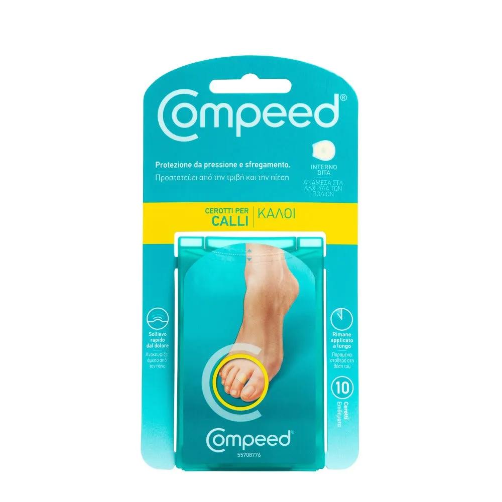 Compeed Cerotti per Calli Interno Dita 10 Pezzi