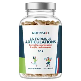 Nutri&Co Articulation & Flexibilité Formule Articulations Vegan 60 gélules