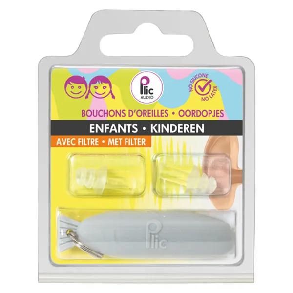 Tapones Plic Audio con filtro para niños