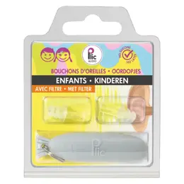 Plic Audio Bouchons d'Oreilles avec Filtre Enfant