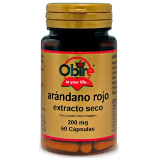 Obire Cranberry Dry Extract 200 mg 60 Capsules