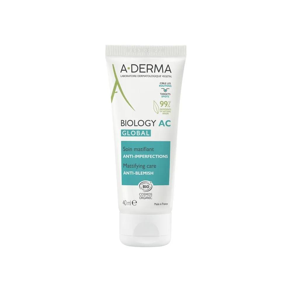 A-Derma Biology Ac Global Trattamento Anti-Imperfezioni Opacizzante 40 ml