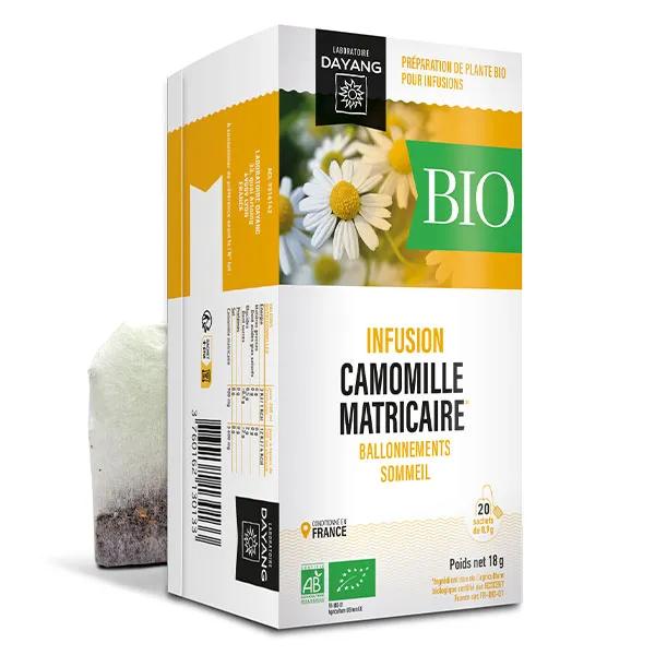 Dayang infusión manzanilla Bio 20 bolsitas