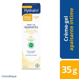 HydralinGyn® Crème Gel Apaisante 35g apaise et Protège la Zone Intime