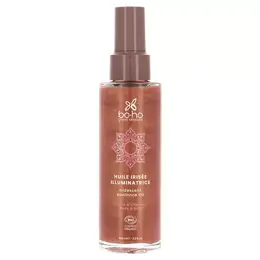 Boho Green Make-Up Huile Irisée Illuminatrice N°02 Rose Gold Bio 100ml