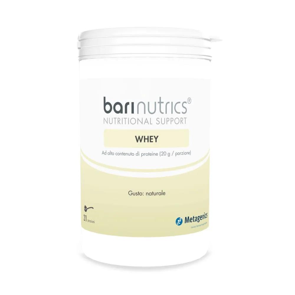 Metagenics BariNutrics Whey Integratore per il Mantenimento della Massa Muscolare 21 Porzioni