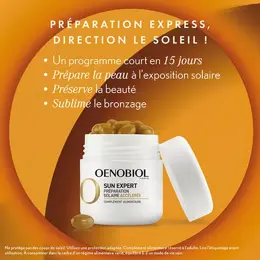 Oenobiol Sun Expert Préparation Solaire Accélérée 15 gélules