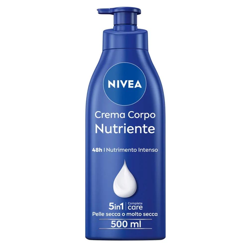 Nivea Crema Corpo Nutriente Idratante Per Pelle Secca o Molto Secca 500 ml