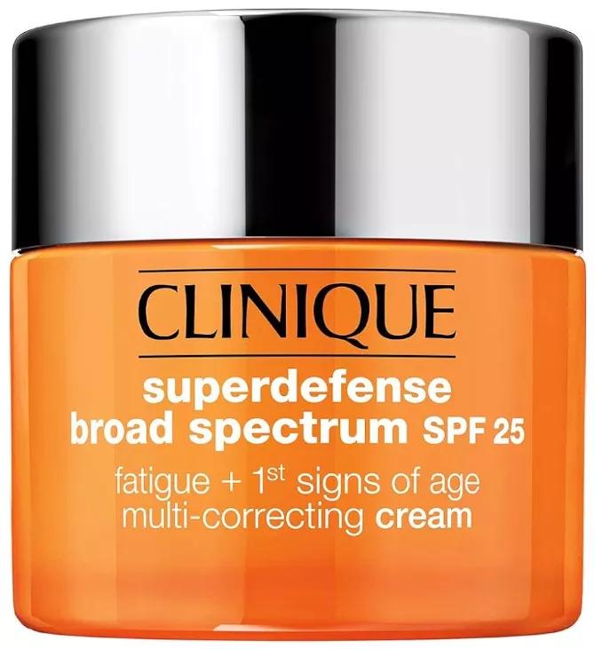 Clinique Superdefense SPF25 Crème Multi-Correction Peaux Mixtes à Grasses 50 ml